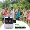 Handheld Clicker Counter, 4 Digit Display Manual Mechanical Counter, Hand