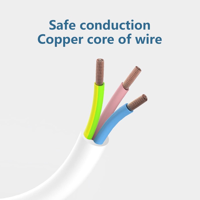 Aigostar Socket Strip 4-Way Table Socket Child Lock 1.5 m