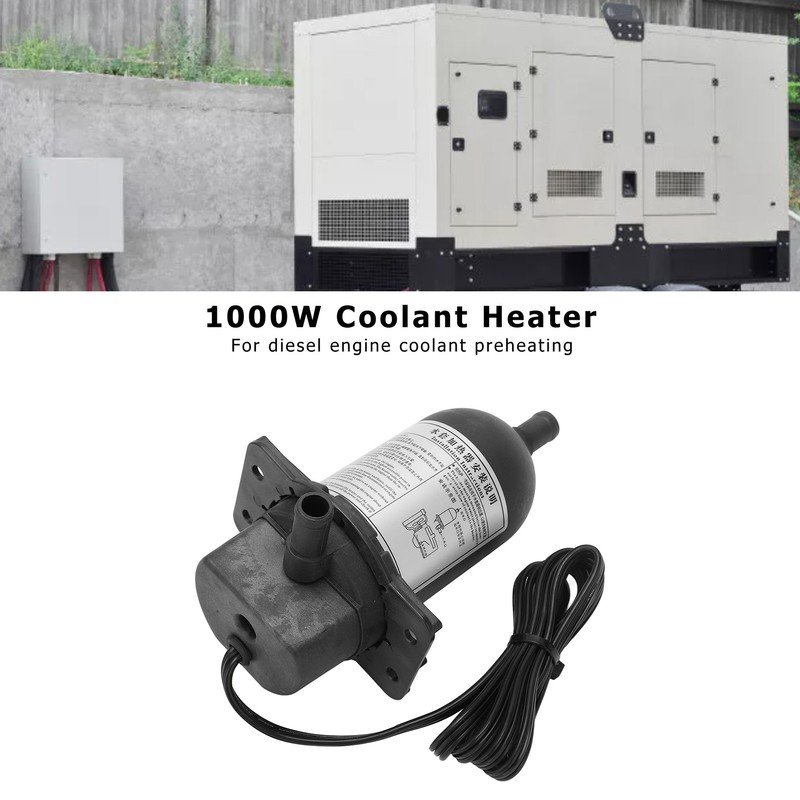 1000W Engine Coolant Heater Self Circulation Startup Heater for Diesel