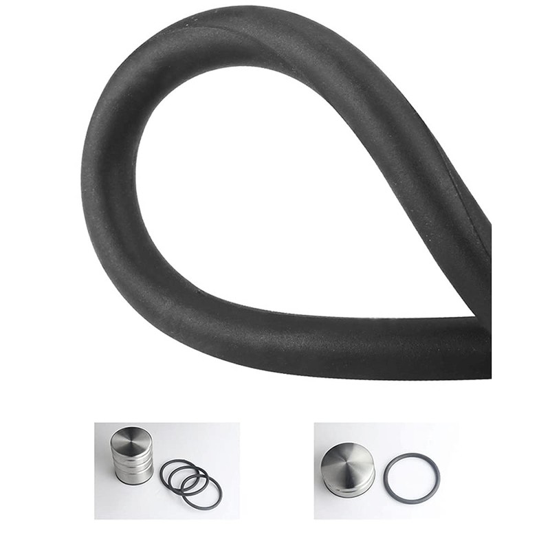 Heavy Duty Door Stop, 700g Weighted Door Stopper No Drilling