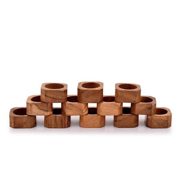 Kimona Napkin Rings Dining Table Napkin Holder, Classic Everyday Use