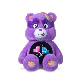 Care Bears 14" Medium Plush Rock Theme Share Bear Plush (Eco Friendly)