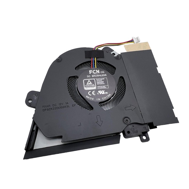 Peidesi Replacement CPU+GPU Cooling Fan Compatible with ASUS TUF Dash
