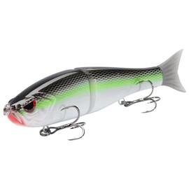 Bassdash SwimShad Glide Baits Jointed Swimbait Bass Pike Salmon Trout Muskie Fishing Lure
