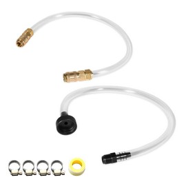 Boat Bleed & Filler Kit for Seastar Hydraulic Steering Systems - Compatible with Inboard/Outboard - Includes Bridge Tube & Oil Filler Hose - Hydraulic Steering Maintenance Kit