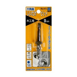 Star-M 41X-090 Hexagonal Shaft Shiitake Bit 0.3 inches (9 mm)