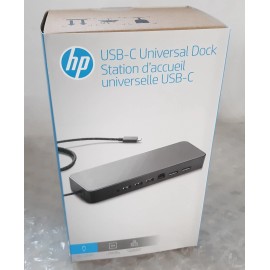 For HP, Universal Genuine HP USB-C Universal Dock Station 1MK33AA#ABA NEW *SEALED*