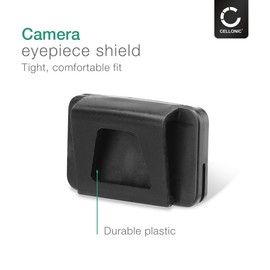 CELLONIC Viewfinder Eyecup Compatible for DK-5 Plastic Replacement Anti-Glare EVF Eye Piece View Finder Cover Hood Cap