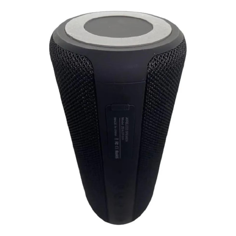 Bocina Zealot S51 s51 portátil con bluetooth waterproof negra