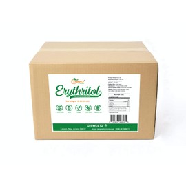 Erythritol All Purpose Sweetener; Bulk - Total Servings 2500; Zero Calorie Sweetener, Sugar-Free Substitute for Baking, Smoothies, Coffee; Low Carb Keto Diet Friendly Food | 10-KG (22-LB)