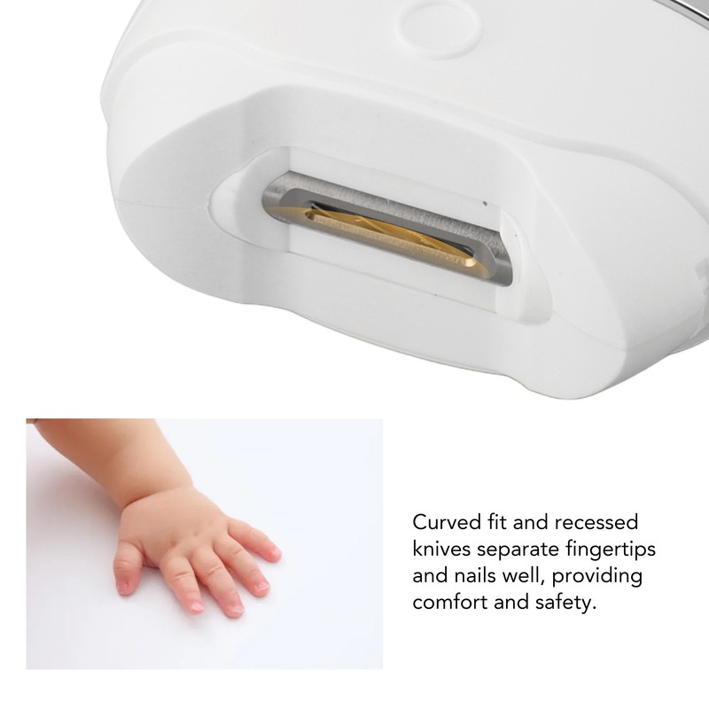 Electric Nail Clipper 500mAh Rechargeable Nail Trimmer Automatic Safety Nail