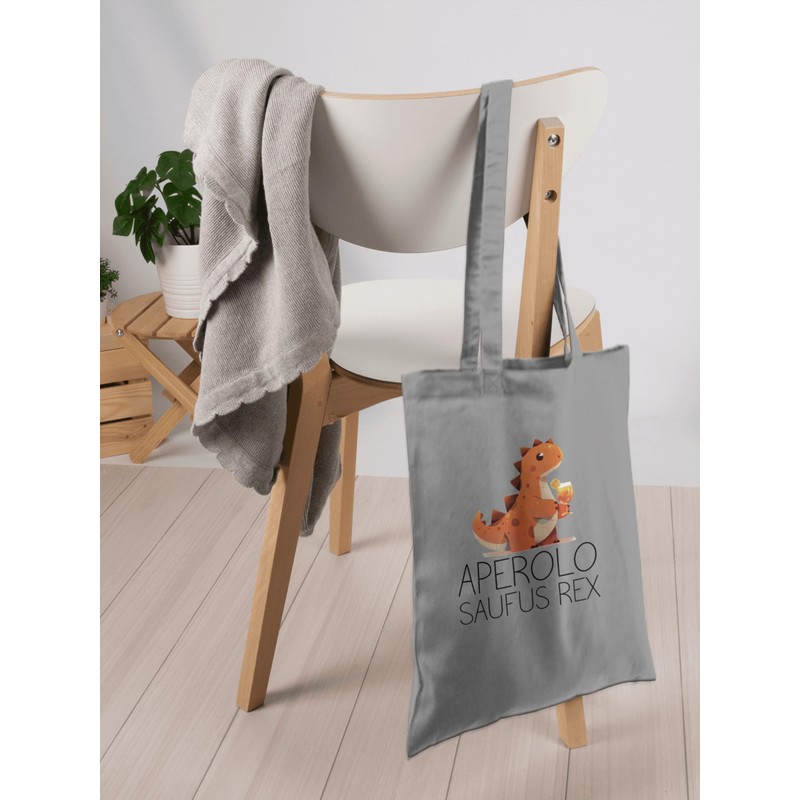 Shirtracer - Cotton Bag - & Alcohol Women - Aperolo