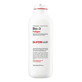Dr.FORHAIR Folligen Bio-3 Shampoo | Cuidado del cabello coreano | Aclarador, voluminizador y refuerzo de raíces | Para engrosamiento del cabello y aspecto más completo, 16.91 onzas líquidas