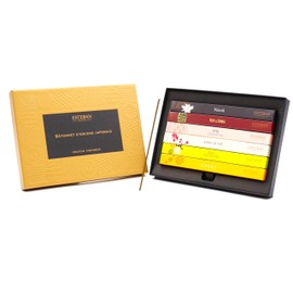 ESTEBAN 6 Types of Esteban Assorted Incense Holder Neroli Tekketonka Esprit de Te Tail Daglume Orchide Blanche Amber, 10 Each