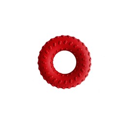 Playology Dual Layer Ring Beef Dog Toy, Small