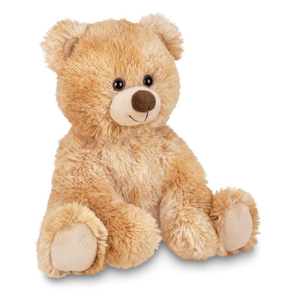 Bearington Lil’ Kipper Plush Teddy Bear: Classic Hand-Sewn 11.5” Light Brown Stuffed Bear, with Soft Shaggy Plush Fur and Premium Fill, Great Birthday for Collectors of All Ages