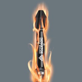 Wera Bit-Check 10 Impaktor 1 TriTorsion Long Life bit set for all impact drills, with Impaktor holder, PH/PZ/TX/HEX, 10PC, 05057680001