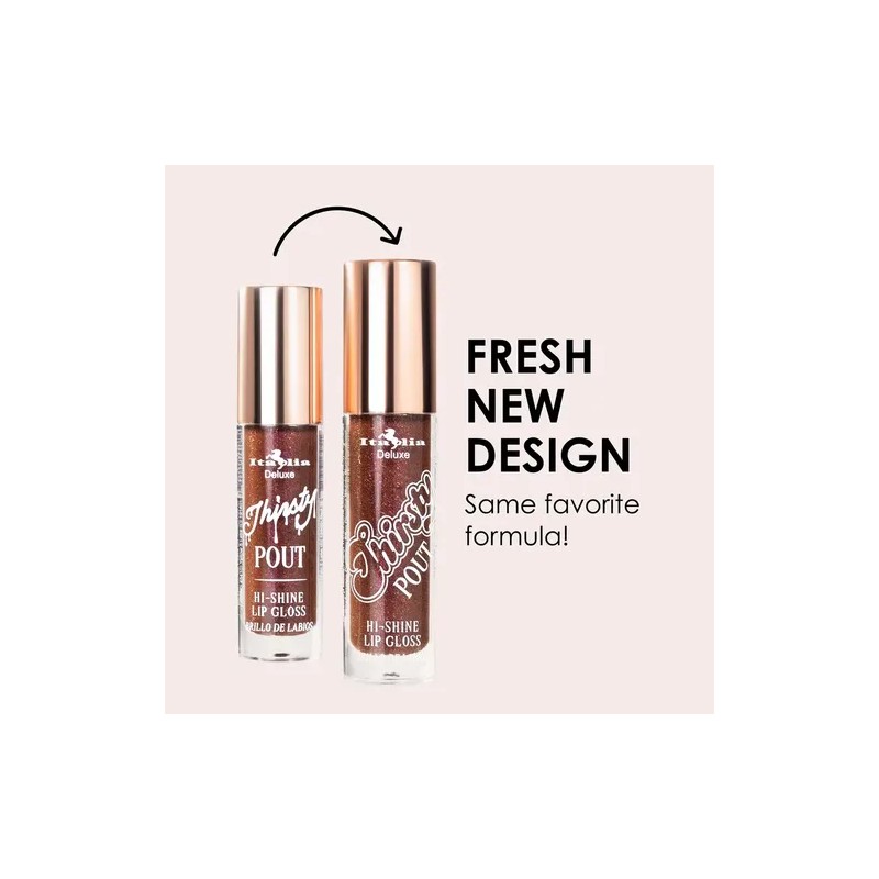 Brillo Labial Italia Deluxe Thirsty Pout 12 Tonos