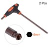 sourcing map 5mm Ball End Hex Key T-Handle Wrench Spanner,