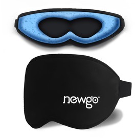 NEWGO Eye Mask Cooling Gel Cooling Mask Warm/Cold Therapy