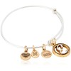 Alex and Ani Womens Initial E Charm Bangle