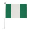 Nigeria Table Flag 5'' x 8'' - Nigerian Desk Flag