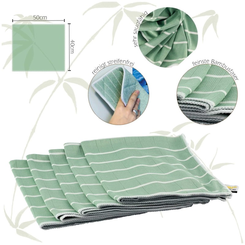 Muxel Bamboo Cleaning Cloth, Set of 12