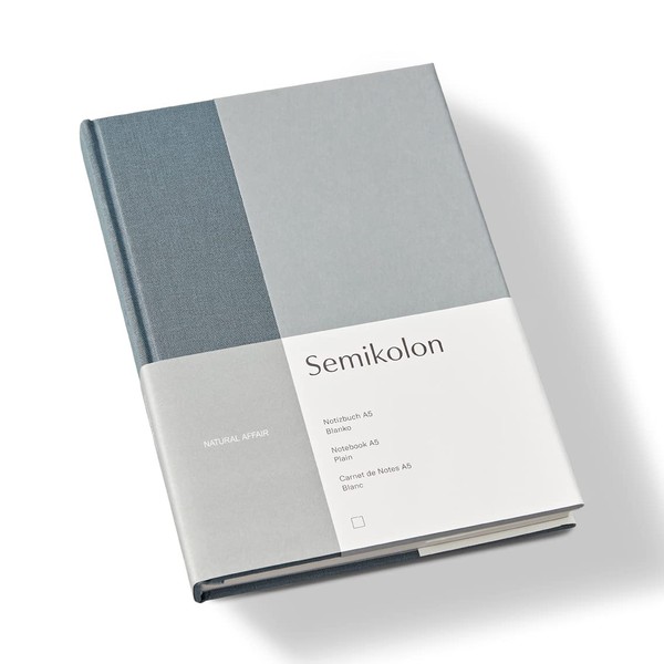 Semikolon 368722 - Natural Affair A5 Blank Notebook - 176