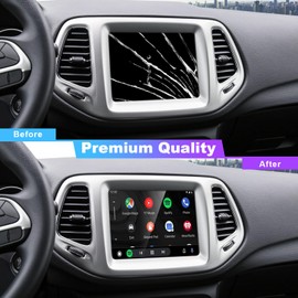 FancyTiger Replacement 8.4" Uconnect 4C UAQ LCD Monitor Touch-Screen, Radio Navigation New OEM Replacement Fit for Dodge RAM Jeep Chrysler 2017-2021, 8.4 Uconnect Screen Replacement # LA084X01(SL)(02)