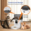 Automatic Cat Feeder, 4L Cat Food Dispenser with 10s Voice