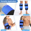Shin Splint Reusable Ice Packs, Calf Gel Pack Wrap, Cold