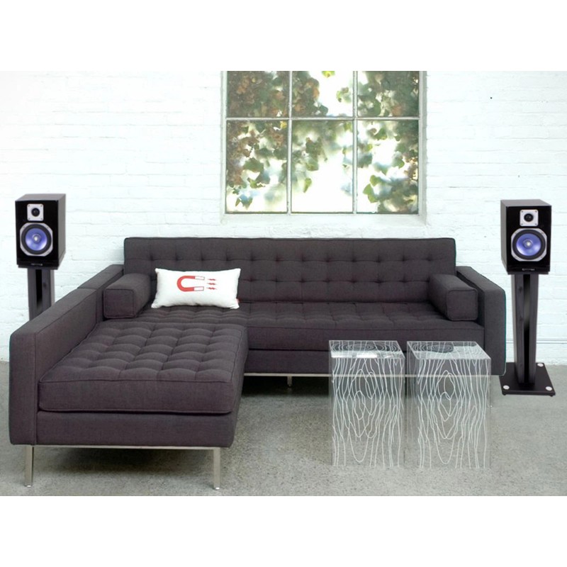 For Polk Audio Pair 26" Bookshelf Speaker Stands For Polk