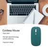 Wireless Mouse, Slim Bluetooth Wireless Mouse Portable Mobile Mouse Optical