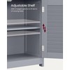 VASAGLE Bathroom Floor Cabinet, Free-Standing Storage Cabinet with 3 Drawers,