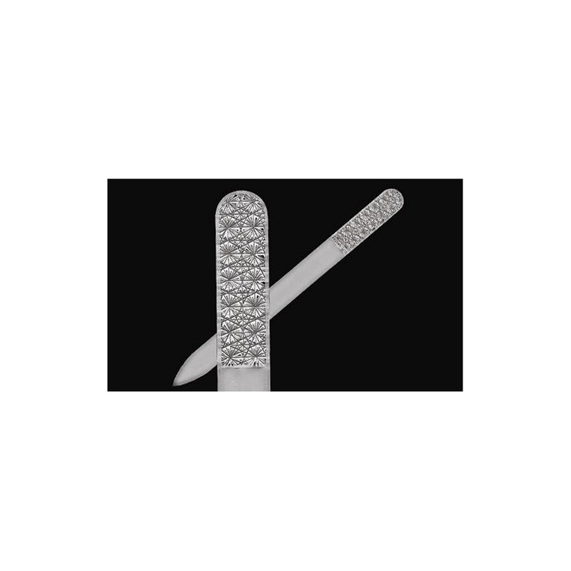 Brajek PK01 Glass Nail File, 5.5 inches (140 mm), Double