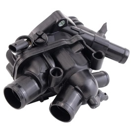 TRQ Thermostat with Housing Assembly Compatible with 2011-2015 Mini Cooper 2011-2016 Cooper Countryman 2013-2016 Cooper Paceman