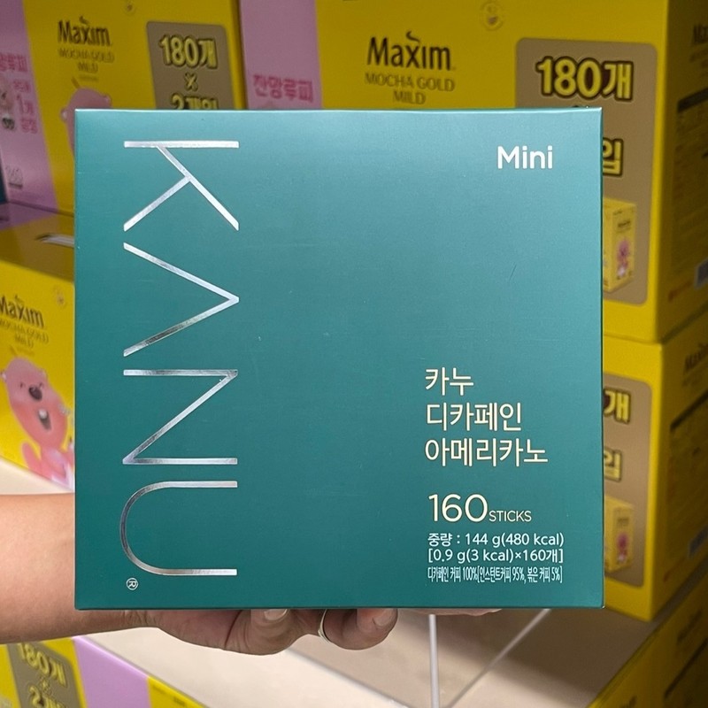 Kanu Americano Mini 160T Decaffeinated / 카누 아메리카노 미니 160T