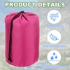 PATIKIL Stuff Sack, 5 x 10 Inch Waterproof Bag Rose