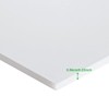MIVIDE Pack of 20 Foam Board, White, A5, 14.8 x
