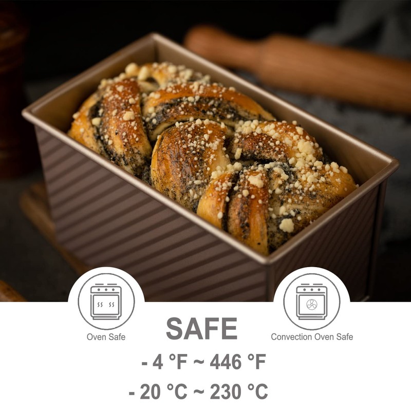 CHEFMADE Bread Mold, Good Heat Conduction, Bread Mold with Lid,