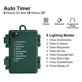 Christmas Lights 50 LED String Lights Battery Operated Clear Mini Lights Set with Green Wire for Thanksgiving Day Wreath Christmas tree Bedroom Indoor Outdoor Decoration, Waterproof, 18ft, Multi Color