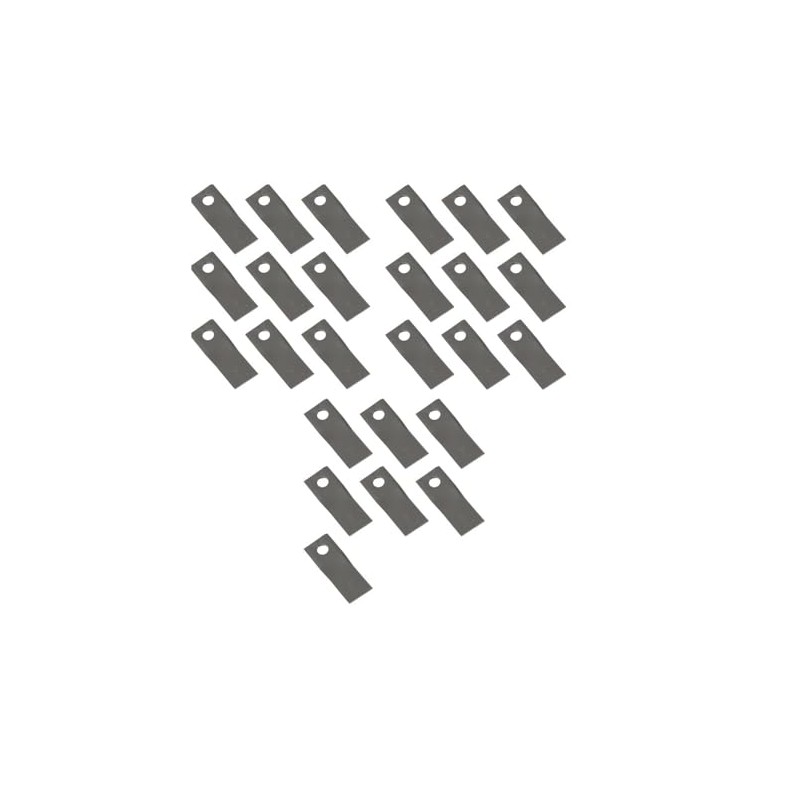 Qty 25: Left Hand Disc Mower Blade Fits Vicon Replaces