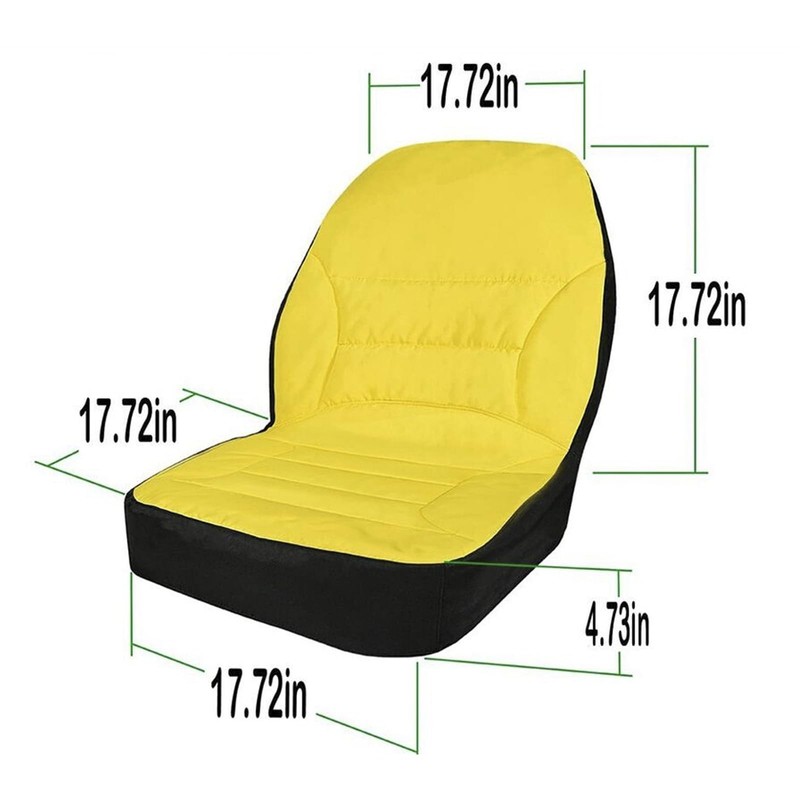 Tiny Force Upgrade Comfortable Waterproof Tractors Seat Cover Compatible with