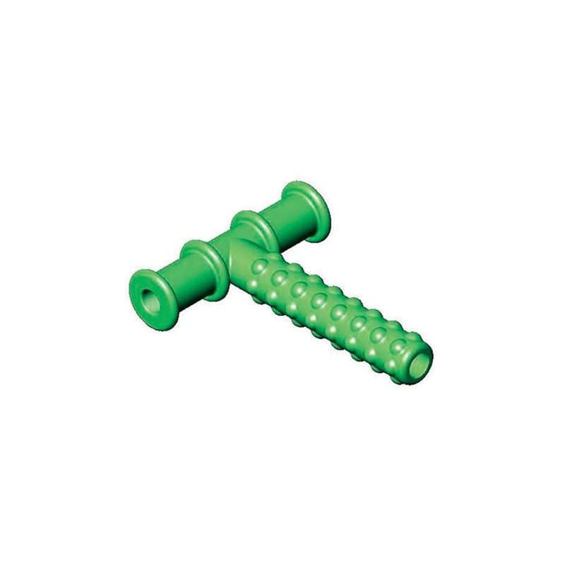 Speech P.A. Mordedor Oral Chewy Tube Verde con Texturas