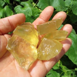 YUYAKESHI Aroma Stone Crystal for Aroma Oil Quartz Interior Room Purifying Loose Stone Natural Crystal Mineral Citrine Raffle Stone, Stone
