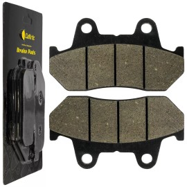Caltric Rear Brake Pads for Honda GL1500 Gl 1500 Gold Wing 1500 1988-2000