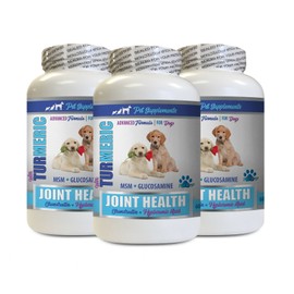 Pet Supplements dog treats for joint health - TURMERIC JOINT HEALTH FOR DOGS 3B- dog chondroitin
