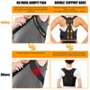 Aollop Posture Corrector Men Back Brace Back Support with Breathable