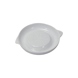 パール金属 おろし器 セラミック製 大根 薬味 Lサイズ 幅21×奥行17.5×高さ3.5cm ホワイト Simple use CC-1617