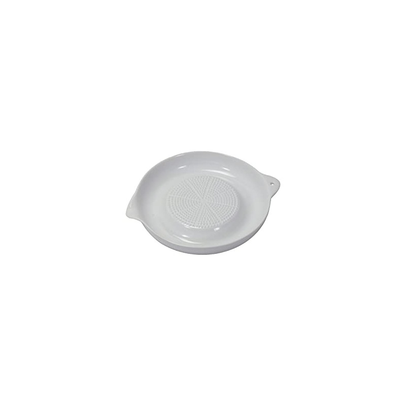 パール金属 おろし器 セラミック製 大根 薬味 Lサイズ 幅21×奥行17.5×高さ3.5cm ホワイト Simple use